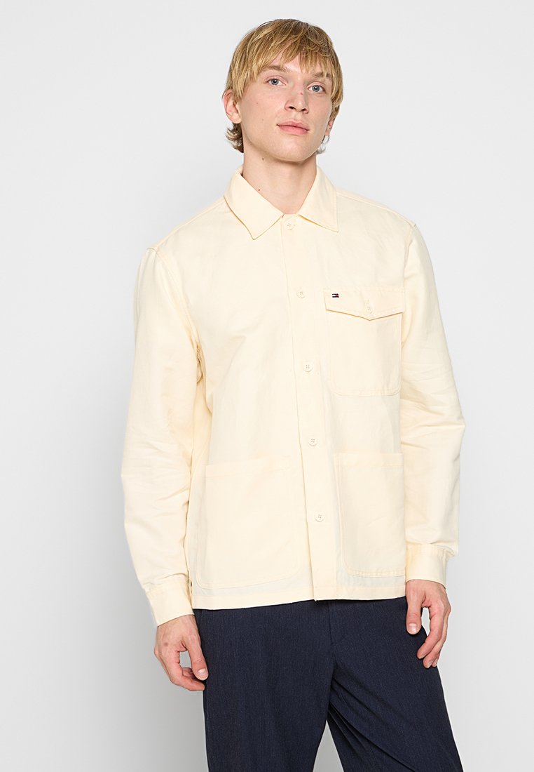 Tommy Hilfiger Lichte jas crème Tommy Hilfiger Lichte jas crème