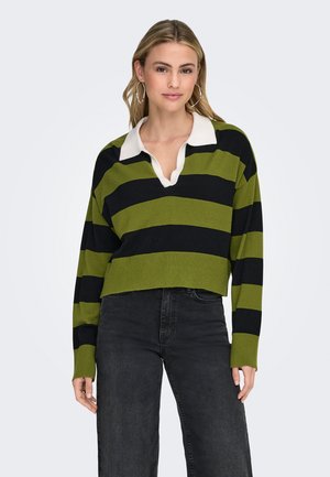 LIBI LS STRIPE   - Polo - baby's breath