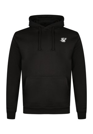 SIKSILK, ESSENTIAL OVERHEAD - Kapuzenpullover - black