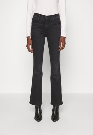 Jeans bootcut - black denim