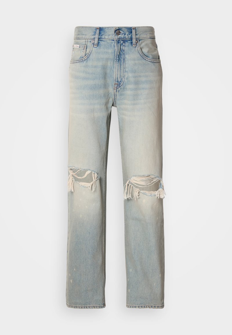 Calvin Klein Jeans Straight leg jeans zwart