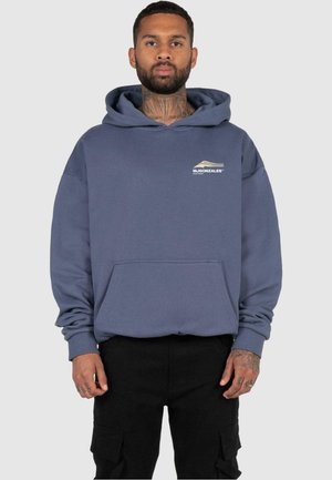 WAVE HEAVY OVERSIZED  - Hoodie - vintageblue