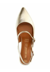 Manfield Klassieke pumps - gold