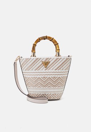 Guess HAPPYLAND - Bolso shopping - natural multi