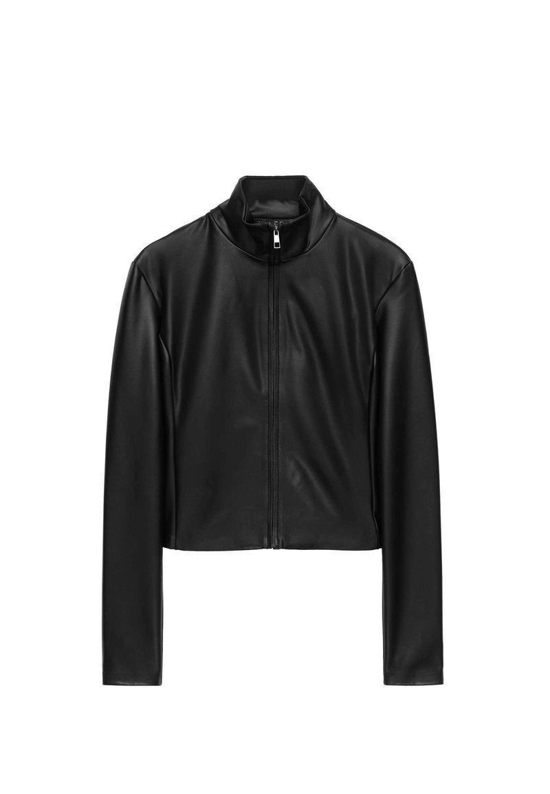 Giacca in similpelle