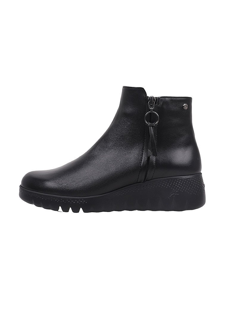 Fluchos Botines de cuña - black