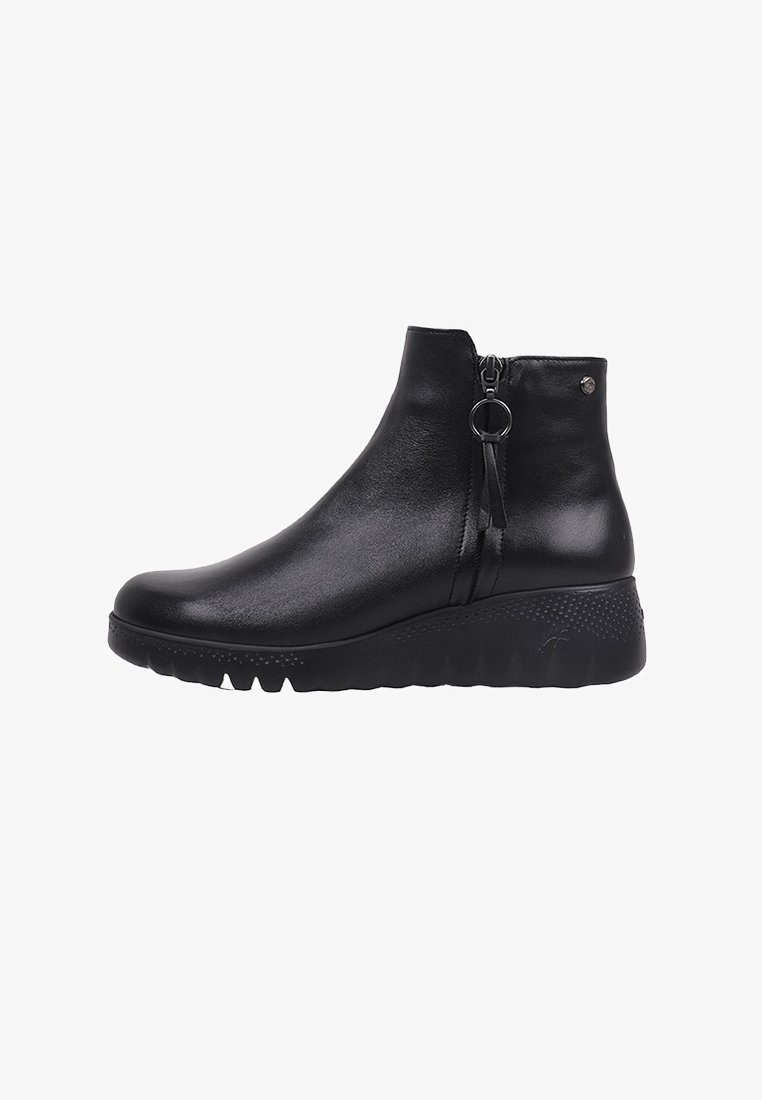 Fluchos Botines de cuña - black