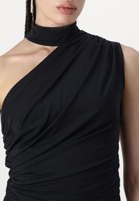 Abercrombie & Fitch BARE MOCK - Top - black beauty