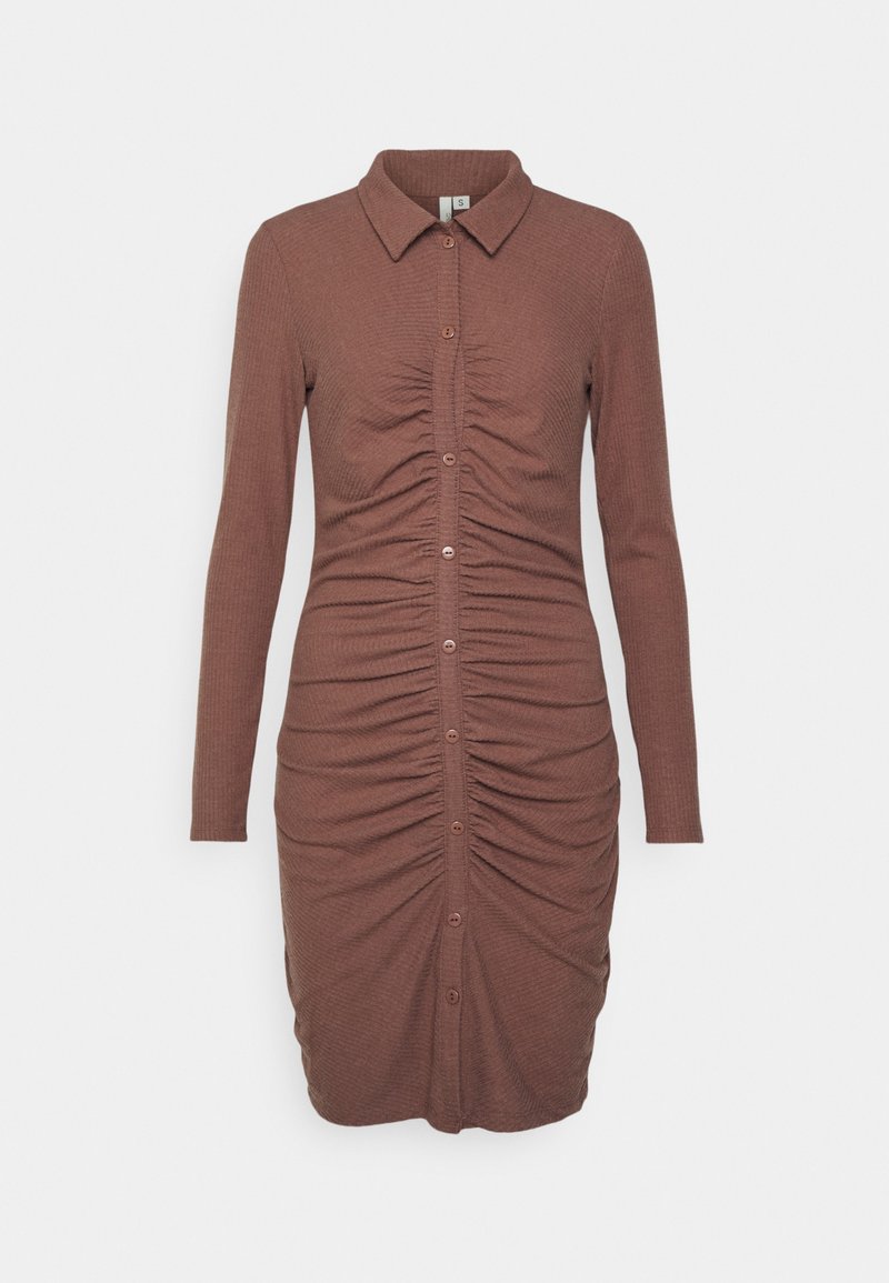 Nly by Nelly Gebreide jurk bruin Nly by Nelly Gebreide jurk bruin