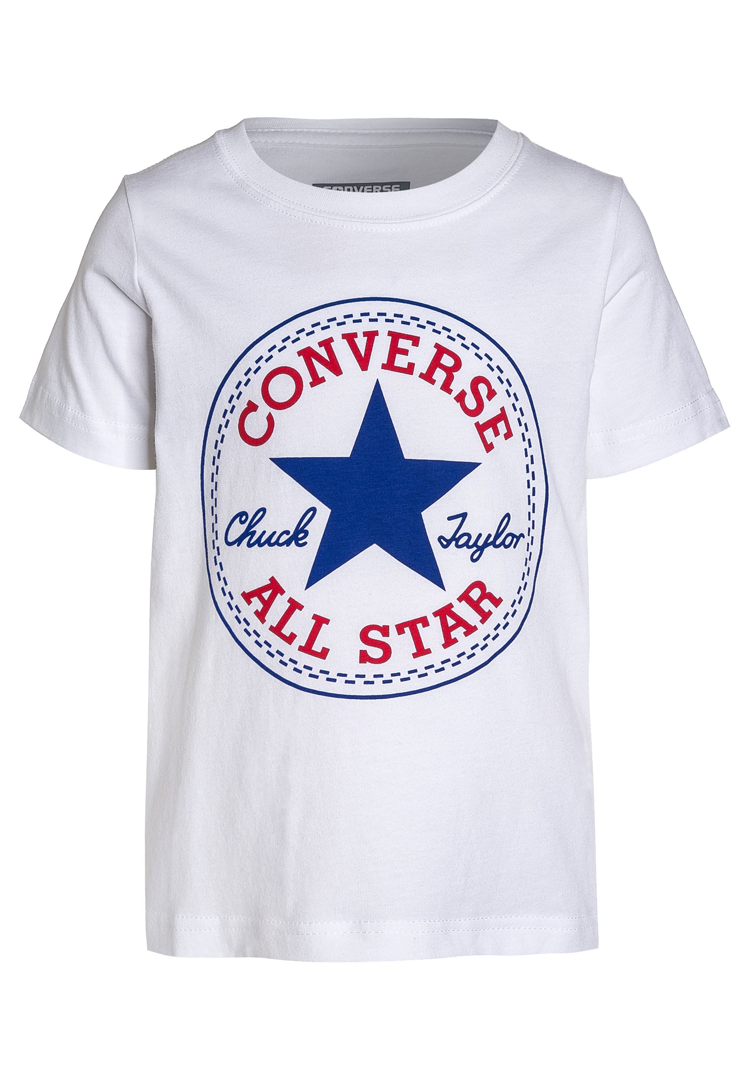 Telemacos rutina multa Converse CHUCK PATCH - Camiseta estampada - white/blanco - Zalando.es