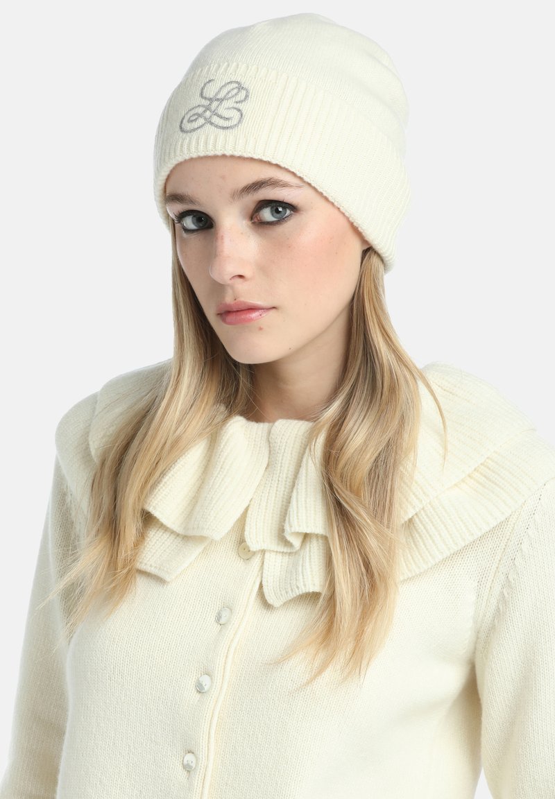 NWT Luisa Spagnoli cream wool winter hat Luisa Spagnoli MATTEO - Beanie - cammello/camel - Zalando main image 2