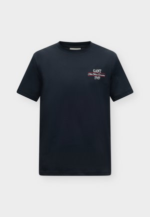 GANT, GRAPHIC  - T-Shirt basic - black