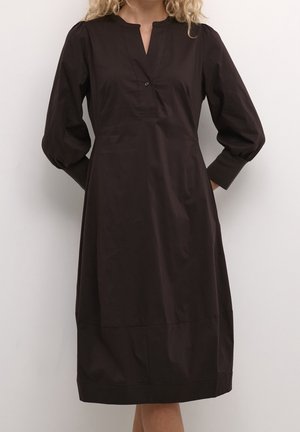 Robe chemise - brown