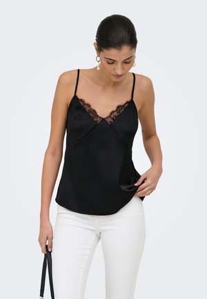 ONLY HEMDCHEN ONLFARAYA HEMDCHEN - Débardeur - black