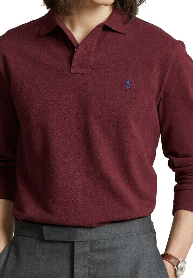 Polo Ralph Lauren CUSTOM SLIM FIT Poloshirt bordeaux Zalando.de