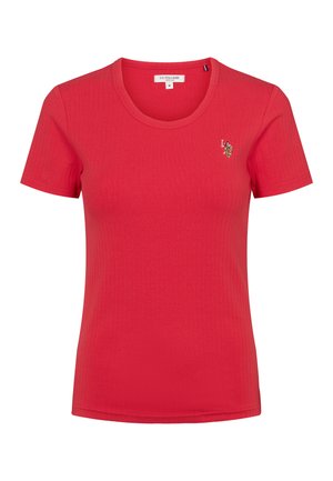 T-shirt basic - poinsettia