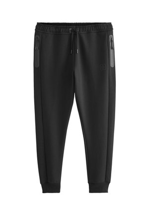 Next SLIM FIT CUFFED - Pantaloni de trening - black