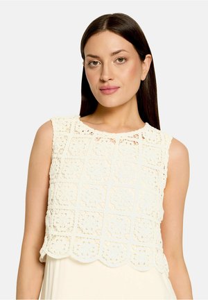 Cartoon, CARTOON MIT STICKEREI CASUAL-KLEID - Vestito casual - eggnog