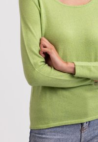 CASH-MERE Svetr - grün