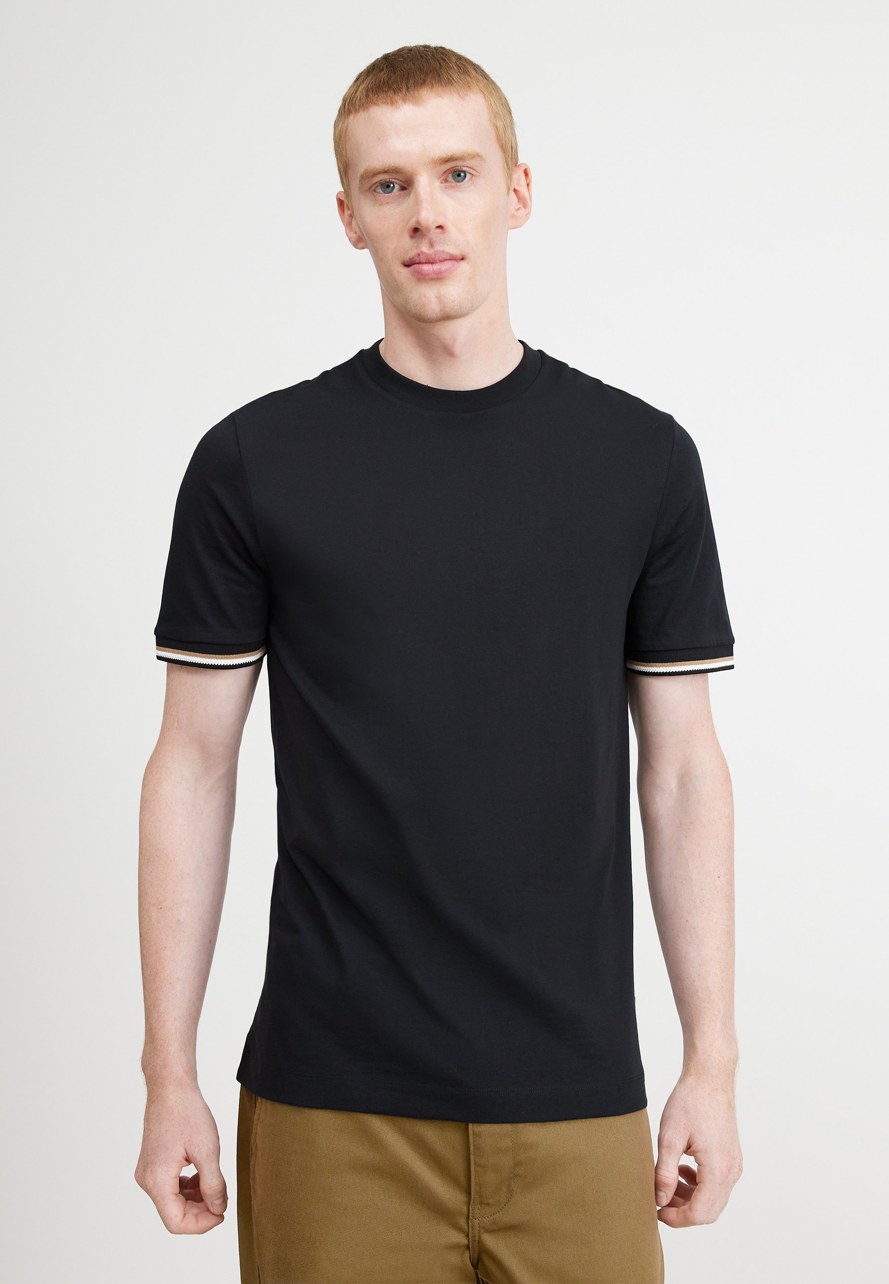 BOSS THOMPSON - T-shirt basic/czarny - Zalando.pl BOSS THOMPSON - T-shirt basic/czarny - Zalando.pl
