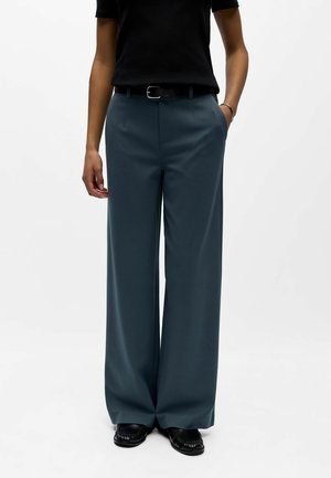 OBJLISA WIDE NOOS - Pantalones - dark slate