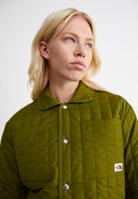 The North Face REVERSIBLE VISOKE JACKET - Outdoorová bunda - forest olive/pine needle