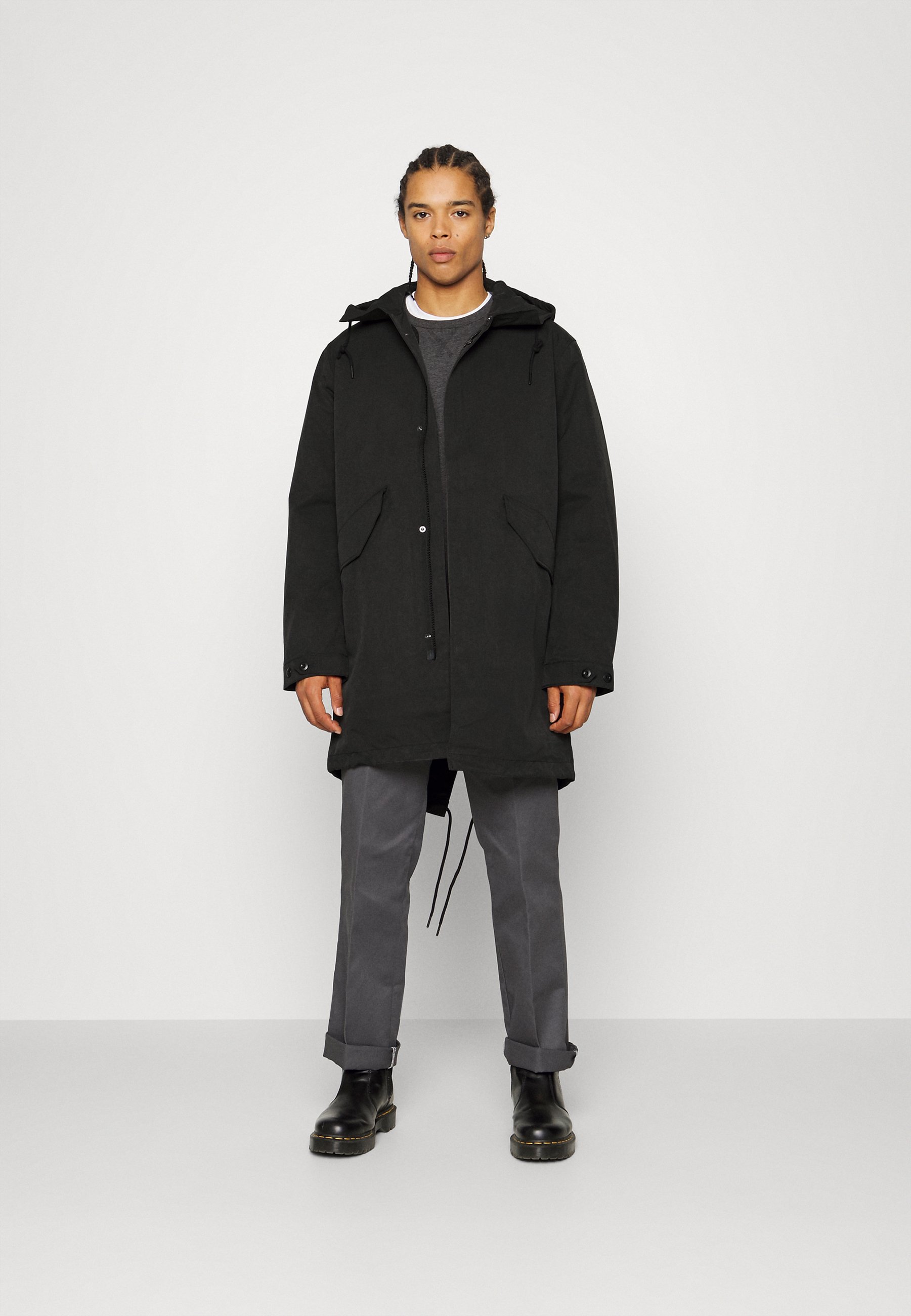 dark long haired german shepherd