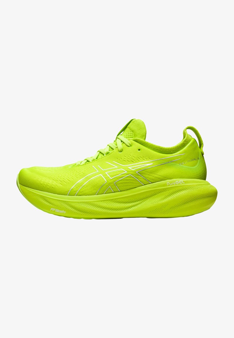 ASICS GEL-NIMBUS 25 - Chaussures de running neutres - lime zest white/jaune fluo - ZALANDO.FR