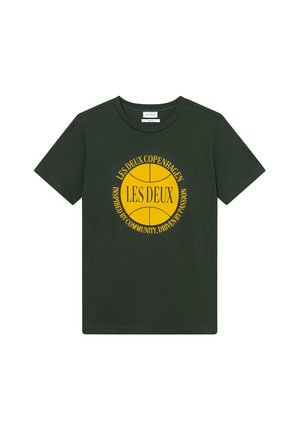 Les Deux, BEN - T-shirts med print - duffel bag green