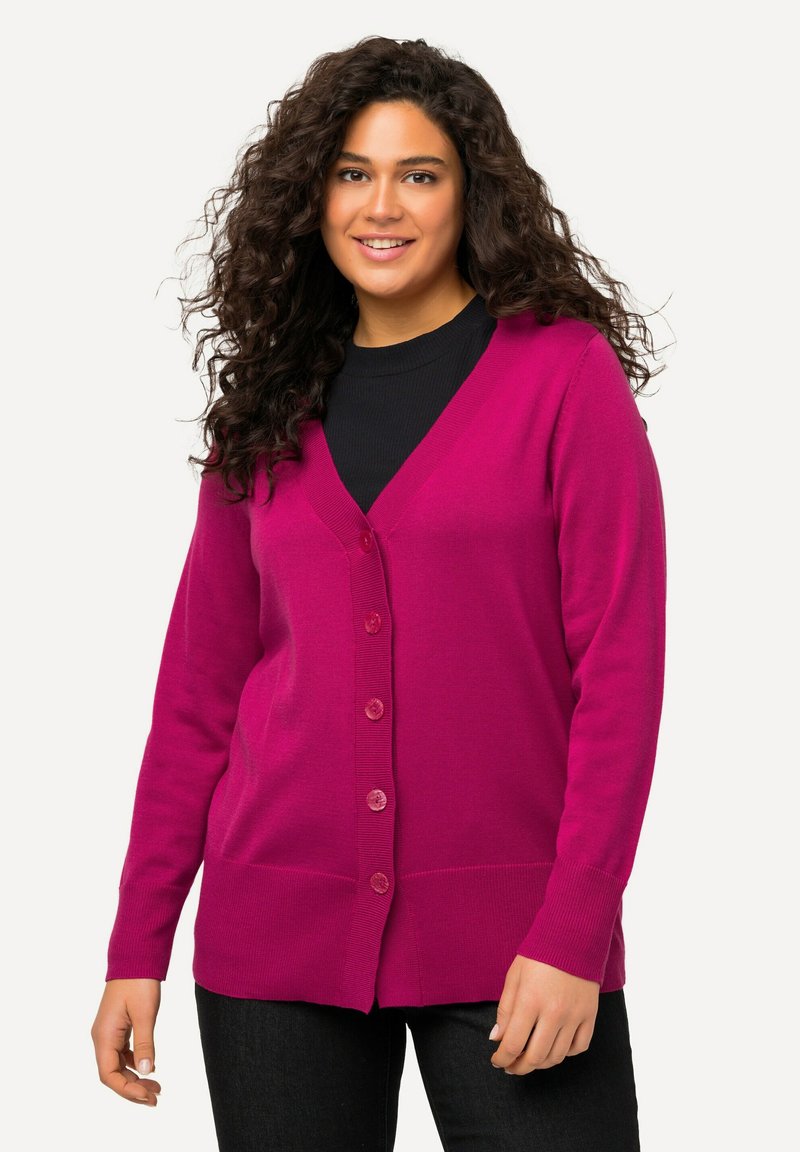 Ulla Popken Kofta - pink