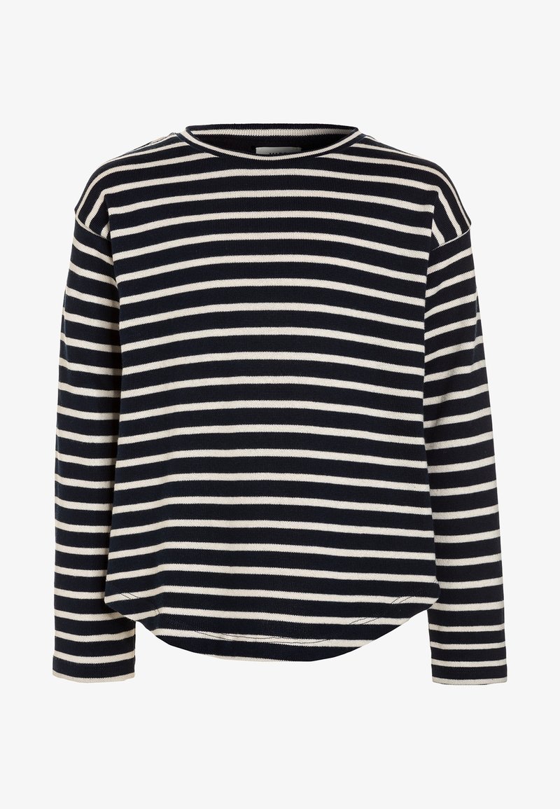Mads Nørgaard BRETAGNE THILKELINA - Jumper - navy/ecru