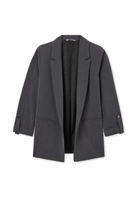 Terranova APERTO CON MANICA A TRE QUARTI - Blazer - grigio scuro melange