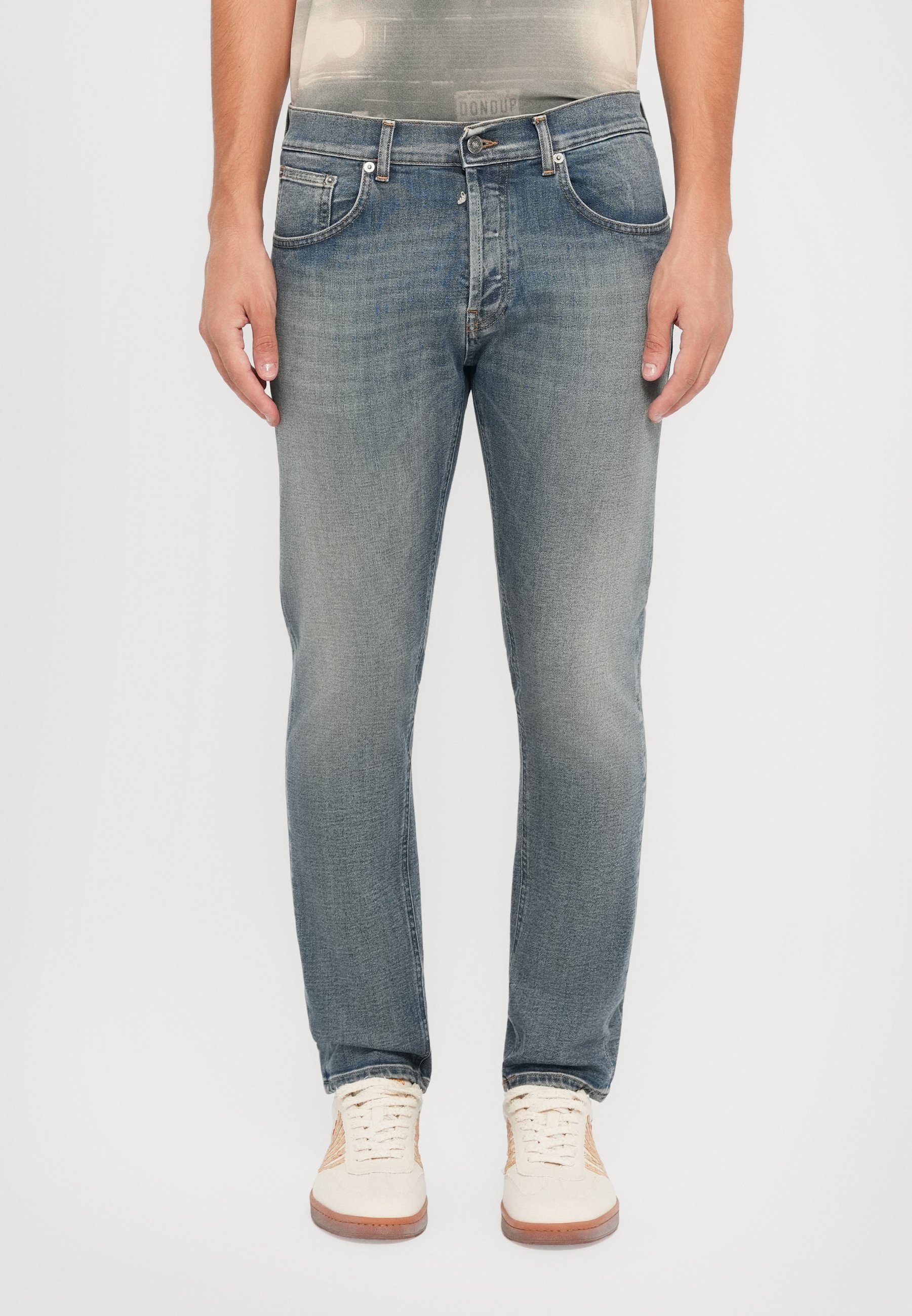 Dondup DIAN POCKETS SLIM CARROT FIT BOTTOM OPENING Jeans Tapered