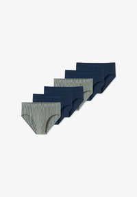 Geselecteerd, blau/grün