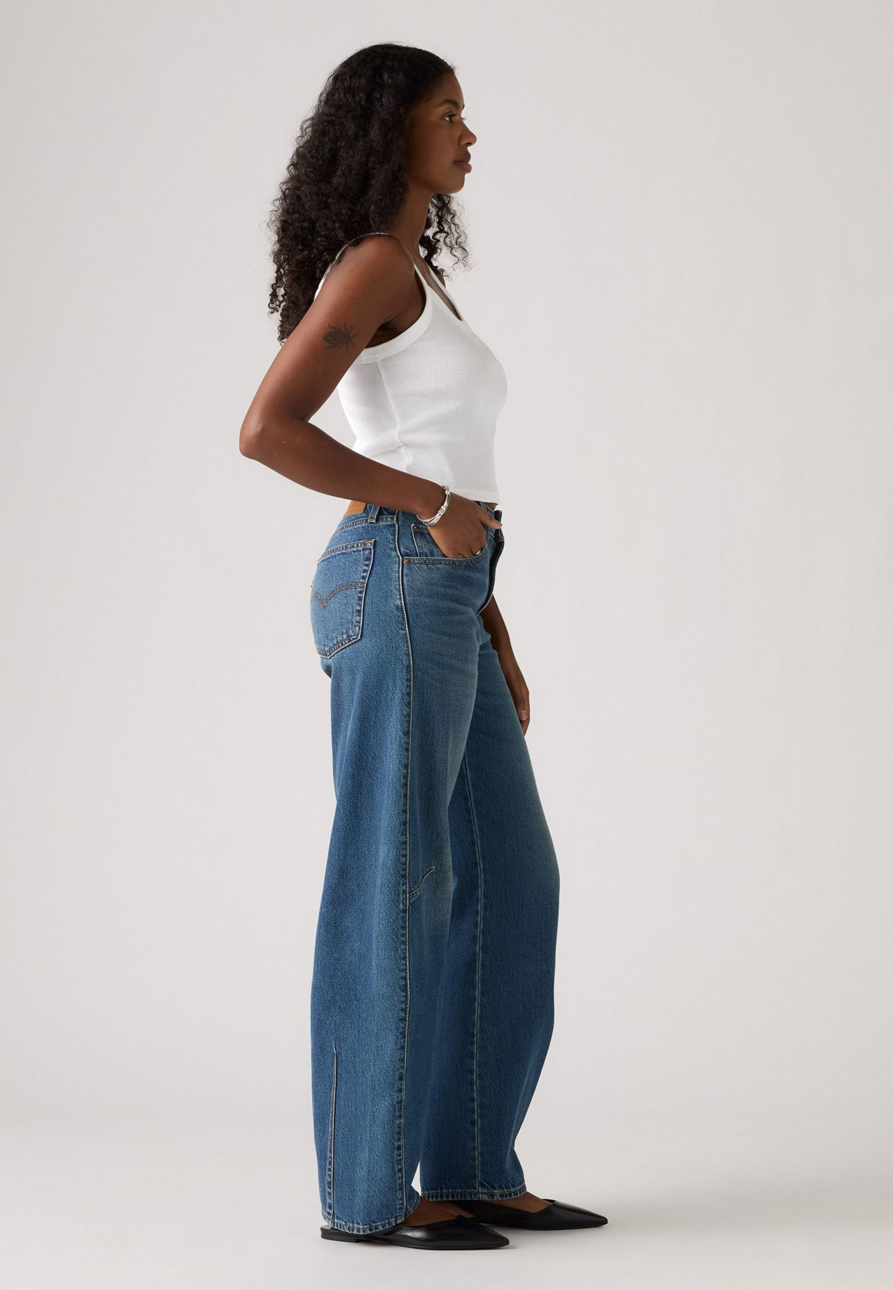 Levi's® BAGGY DAD BARREL - Jeans Relaxed Fit - most wanted/dark
