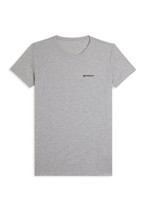 Camiseta básica - mottled grey