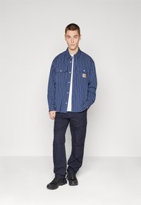Carhartt WIP ORLEAN SHIRT - Srajca - blue/white
