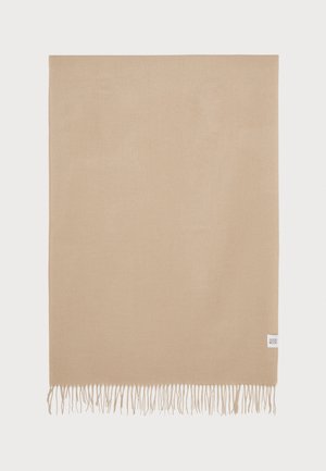 PCRASMIN LONG SCARF PATCH - Šalle - silver mink