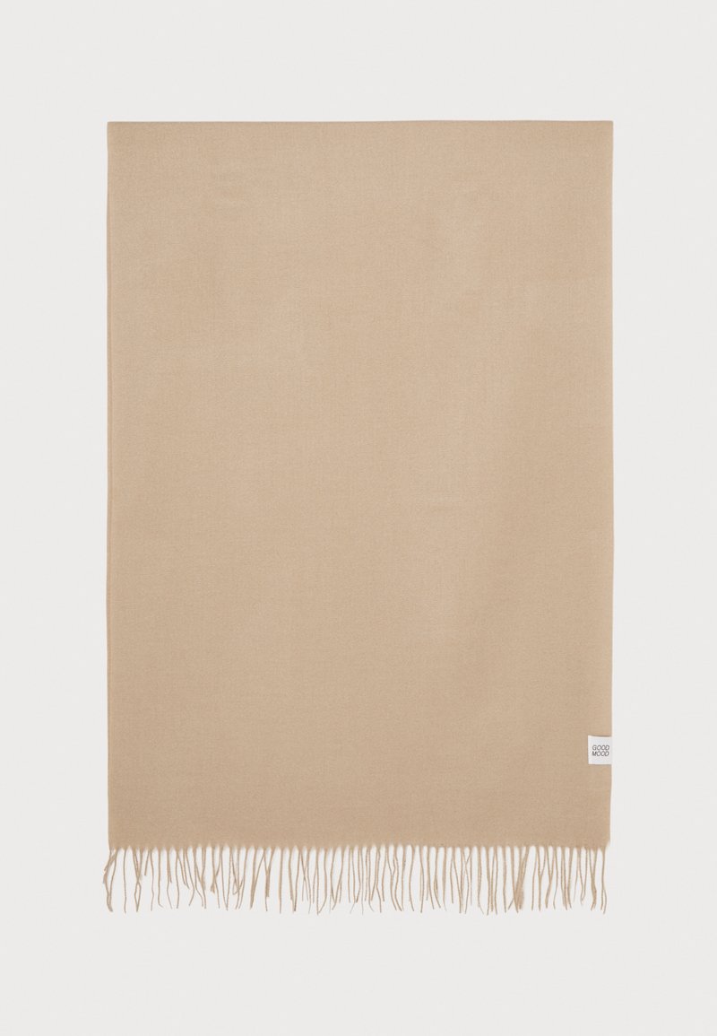 Pieces PCRASMIN LONG SCARF PATCH - Šal - silver mink
