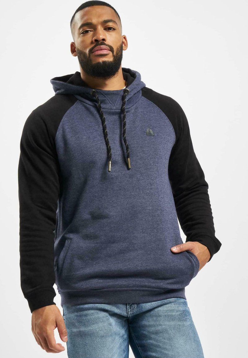 Just Rhyse - MACAU - Hoodie - navy black, Vergroten