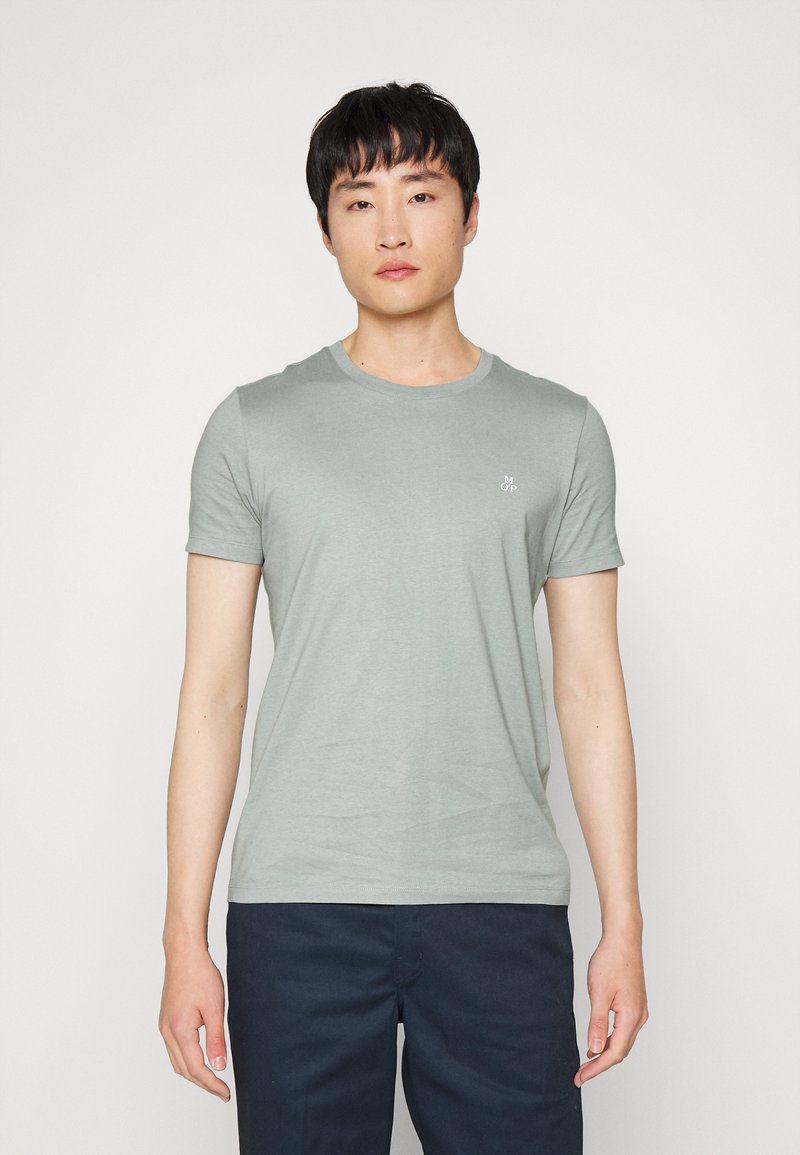 Marc O'Polo SHORT SLEEVE ROUND NECK - T-shirt básica - fermented fern