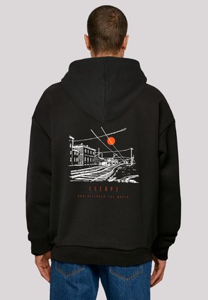 ESCAPE DISCOVER THE WORLD TOWN TRAIN STATION - Hoodie - schwarz