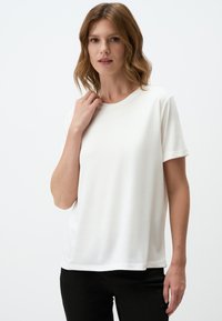 CREW NECK SHORT SLEEVE  - T-shirt basic - white