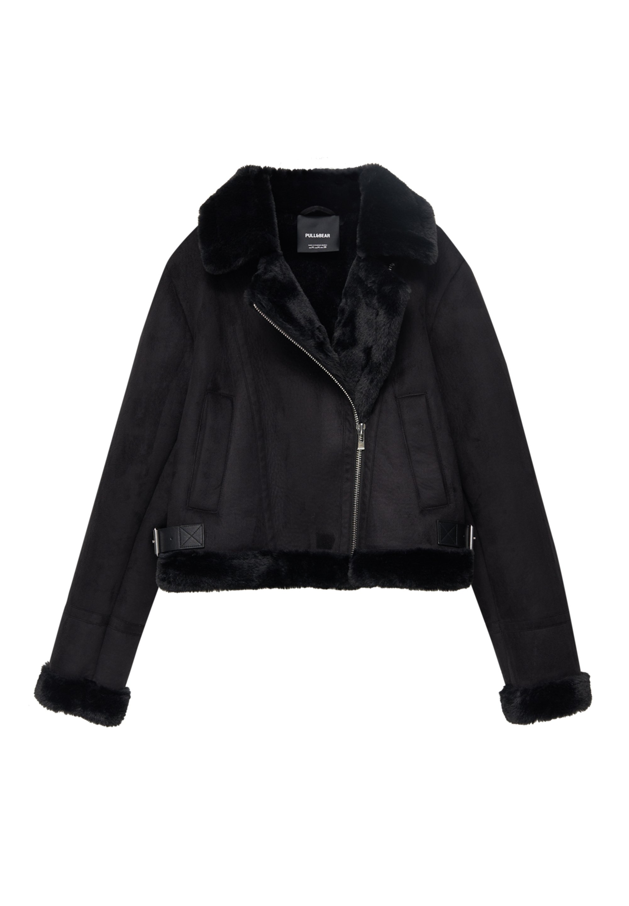 Faux leather jacket