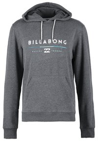 Billabong Felpa con cappuccio - mottled dark grey