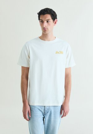 Scalpers, T-shirt print - cream