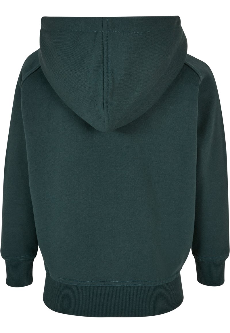 Urban Classics Oversized Waffle Hoody - Bottlegreen, Medium, Casual Pullover