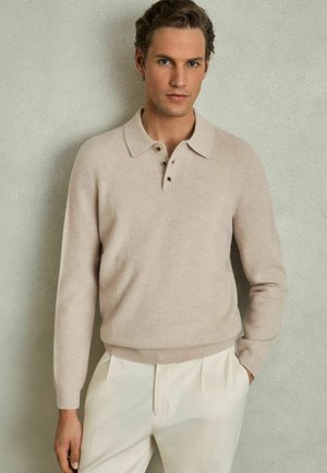 REGULAR FIT - KINGSLEY  TEXTURED - Jumper - oatmeal
