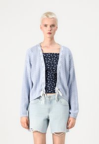 Hollister Co. - NONCLOSURE LOFTY - Adīta jaka - light blue Miniatūras attēls 1