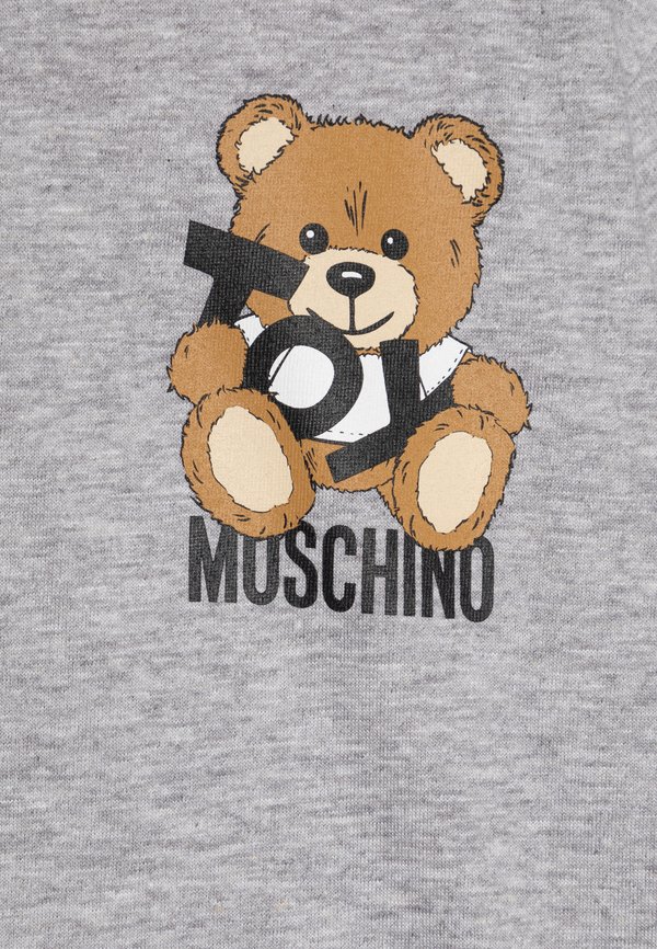 MAXI UNISEX - Print T-shirt - grigio chiaro melang3